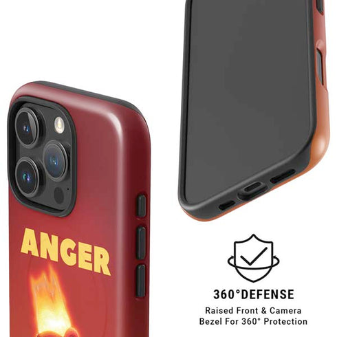 Disney Inside Out Anger Portrait iPhone 16 Pro Magsafe Impact Case