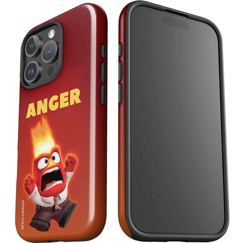 Disney Inside Out Anger Portrait iPhone 16 Pro Max Impact Case
