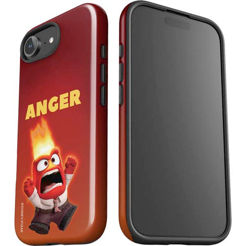 Disney Inside Out Anger Portrait iPhone 16e Impact Case