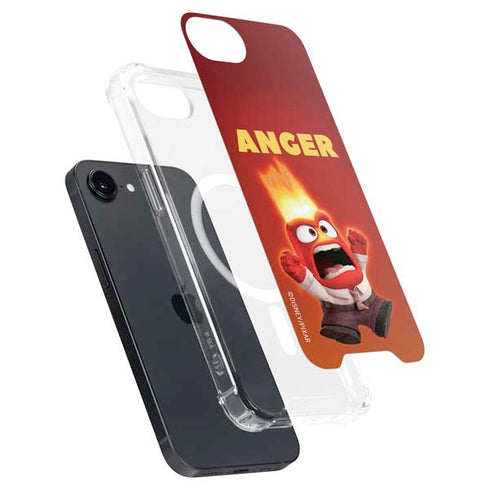 Disney Inside Out Anger Portrait iPhone 16e MagSafe Case