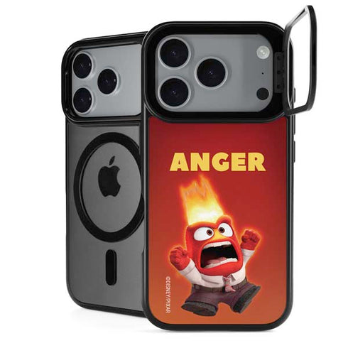 Disney Inside Out Anger Portrait iPhone 18 Pro Max Kickstand Case