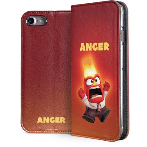 Disney Inside Out Anger Portrait iPhone 7 Folio Case