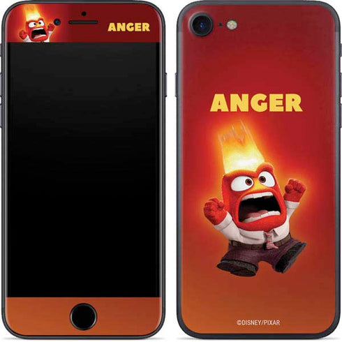 Disney Inside Out Anger Portrait iPhone 7 Skin