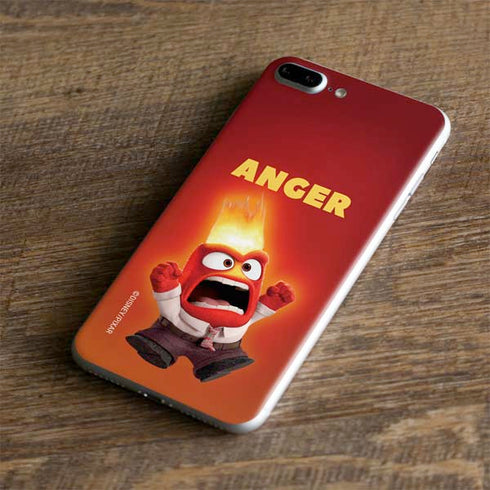 Disney Inside Out Anger Portrait iPhone 8 Plus Skin