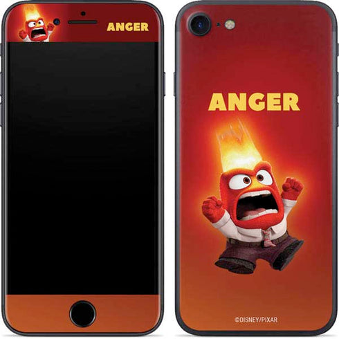 Disney Inside Out Anger Portrait iPhone 8 Skin