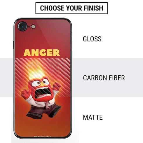 Disney Inside Out Anger Portrait iPhone SE (2nd & 3rd Gen) Skin