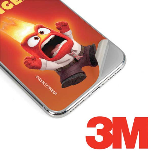 Disney Inside Out Anger Portrait iPhone X Skin
