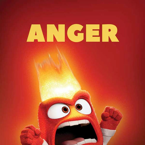 Disney Inside Out Anger Portrait iPhone X Skin
