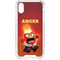 Disney Inside Out Anger Portrait iPhone XS Clear Case