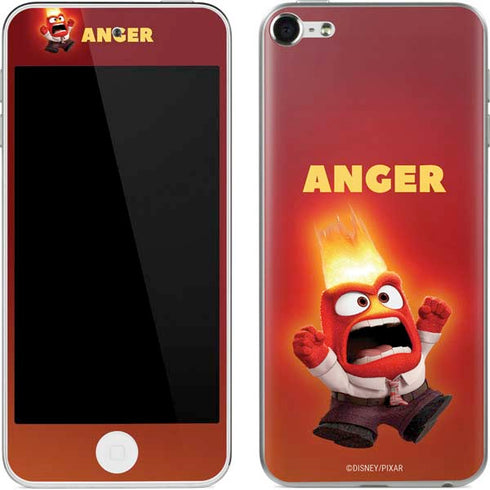 Disney Inside Out Anger Portrait Apple iPod Skin