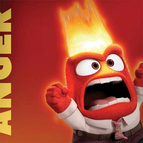 Disney Inside Out Anger Portrait MacBook Skins