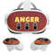 Disney Inside Out Anger Portrait Meta Quest 3 Skin
