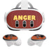 Disney Inside Out Anger Portrait Meta Quest 3 Skin