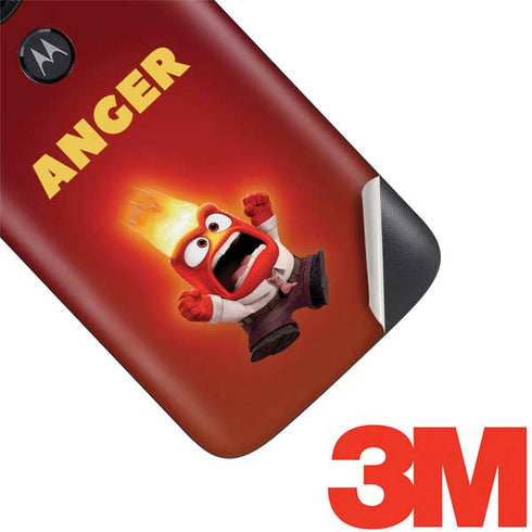 Disney Inside Out Anger Portrait Moto E5 Play Skin