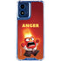Disney Inside Out Anger Portrait Moto G Play 4G (2024) Clear Case