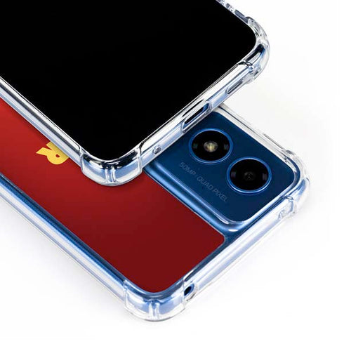 Disney Inside Out Anger Portrait Moto G Play 4G (2024) Clear Case