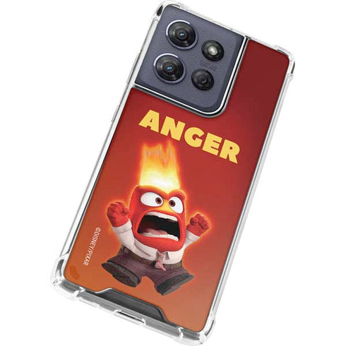 Disney Inside Out Anger Portrait Moto G Stylus 5G (2025) Clear Case