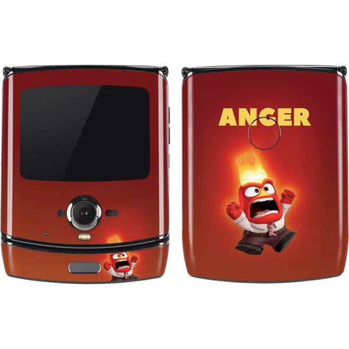 Disney Inside Out Anger Portrait Motorola RAZR Skin