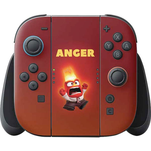 Disney Inside Out Anger Portrait Nintendo Skins