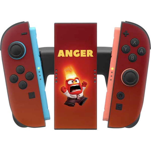 Disney Inside Out Anger Portrait Nintendo Switch 2 (2025) Joy-Con Controller Skin