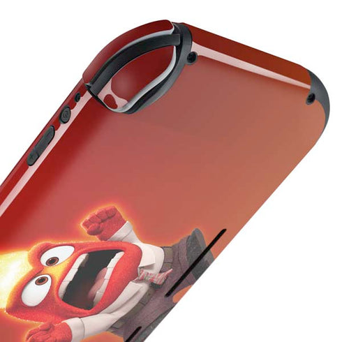 Disney Inside Out Anger Portrait Nintendo Switch Lite Skin