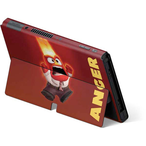 Disney Inside Out Anger Portrait Nintendo Switch OLED (2021) Skin