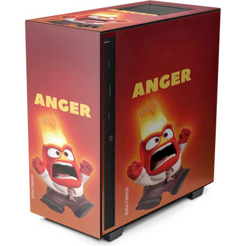 Disney Inside Out Anger Portrait NZXT H510 Compact ATX Mid-Tower Case Skin