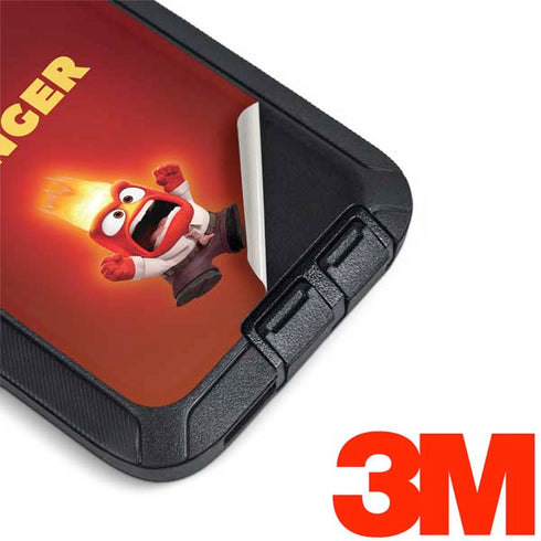 Disney Inside Out Anger Portrait Otterbox Defender Galaxy Skin