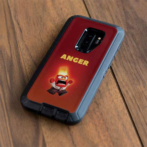 Disney Inside Out Anger Portrait Otterbox Defender Galaxy Skin