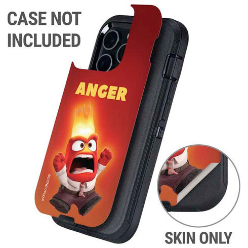 Disney Inside Out Anger Portrait Otterbox Defender iPhone Skin