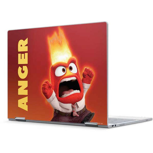 Disney Inside Out Anger Portrait Pixelbook Skin