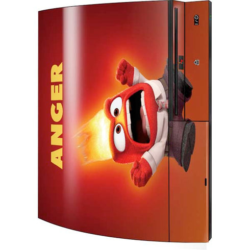 Disney Inside Out Anger Portrait Playstation 3 & PS3 Skin