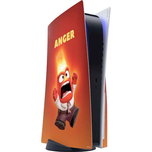 Disney Inside Out Anger Portrait PlayStation PS5 Skins