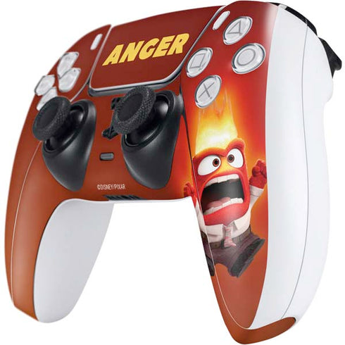 Disney Inside Out Anger Portrait PS5 Controller Skin