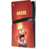 Disney Inside Out Anger Portrait PS5 Pro Console Skin