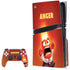 Disney Inside Out Anger Portrait PS5 Pro Disk Bundle Skin