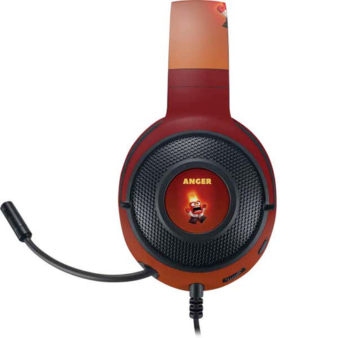 Disney Inside Out Anger Portrait Razer Kraken X Skin