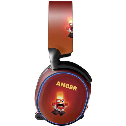 Disney Inside Out Anger Portrait SteelSeries Arctis 3 Skin