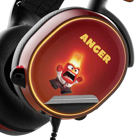 Disney Inside Out Anger Portrait SteelSeries Arctis 3 Skin