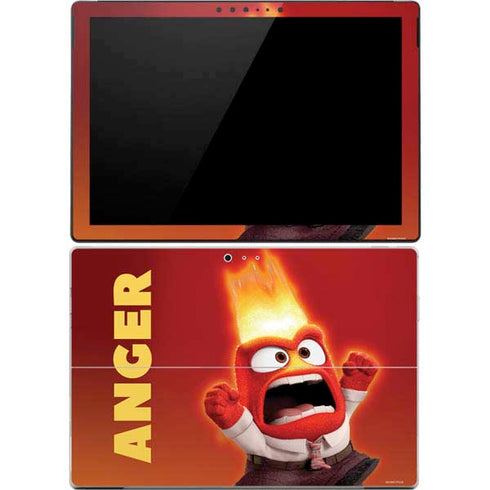 Disney Inside Out Anger Portrait Surface Pro 4 Skin