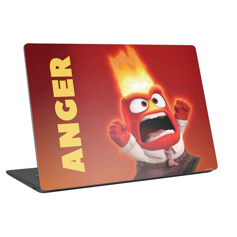Disney Inside Out Anger Portrait Universal Laptop 17in (13.8 x 10in) Skin