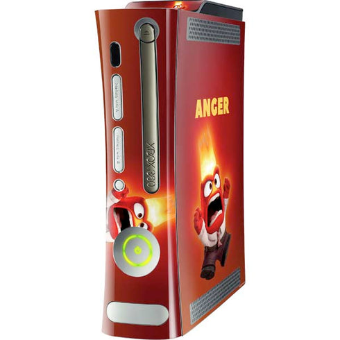 Disney Inside Out Anger Portrait Xbox 360 (Includes HDD) Skin