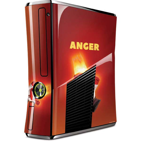 Disney Inside Out Anger Portrait Xbox 360 Slim (2010) Skin