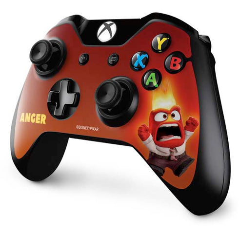 Disney Inside Out Anger Portrait Xbox One Controller Skin