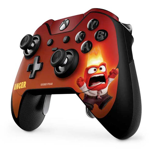 Disney Inside Out Anger Portrait Xbox One Elite Controller Skin