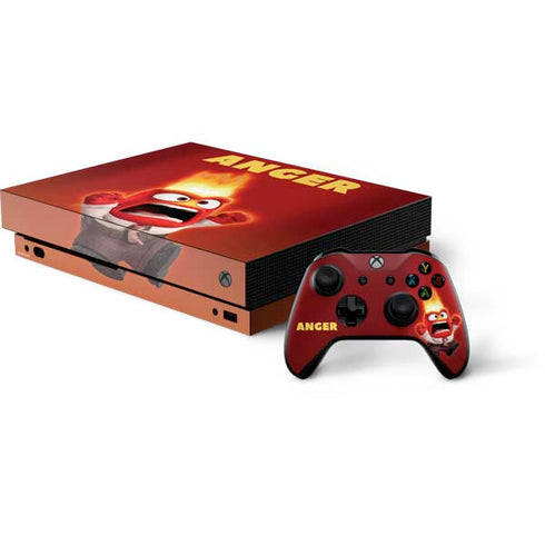 Disney Inside Out Anger Portrait Xbox One Skins
