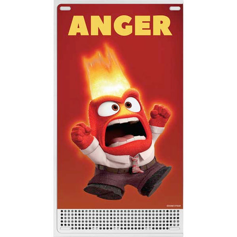 Disney Inside Out Anger Portrait Xbox Series S Console Skin