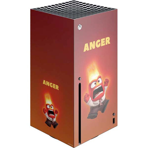 Disney Inside Out Anger Portrait Xbox Series X Skins