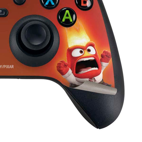 Disney Inside Out Anger Portrait Xbox Series X Controller Skin
