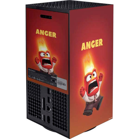 Disney Inside Out Anger Portrait XBox Series X Digital Edition Bundle Skin